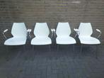 Kartell Maui eetkamerstoelen, Huis en Inrichting, Stoelen, Ophalen, Gebruikt, Wit, Vier