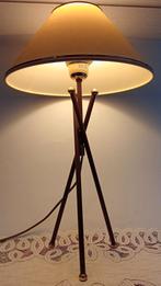 Tafel Lamp, Minder dan 50 cm, Ophalen of Verzenden, Zo goed als nieuw, Hout