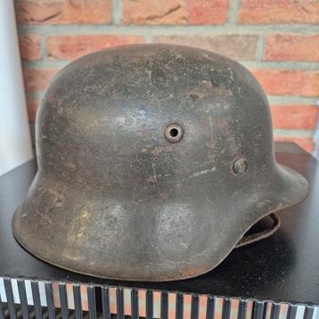 100% ORIGINELE DUITSE WO2 WEHRMACHT M42 HELM beschikbaar voor biedingen