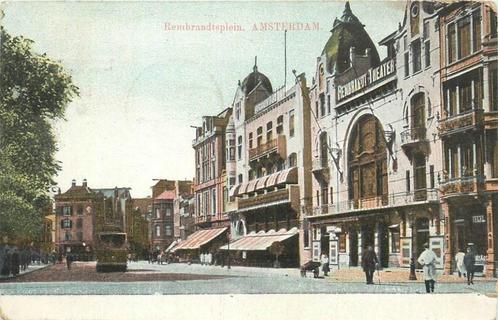 (304-217-045) Amsterdam Rembrandtsplein, Verzamelen, Ansichtkaarten | Nederland, Noord-Holland, Verzenden