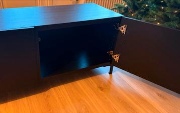IKEA BESTÅ Tv-meubel zwart 180cm - afbeelding 1