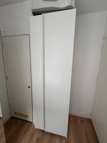 IKEA PAX kast met Forsand deuren en dubbele kledingroede - afbeelding 1
