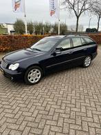 Mercedes-Benz C-Klasse 1.8 C180 Kompr Combi 2005 Blauw, Auto's, Mercedes-Benz, Achterwielaandrijving, 74 €/maand, 1796 cc, Origineel Nederlands
