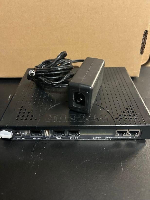 ➡️ Patton SN4131 Gateway ISDN VOIP SN4131/2ETH2BIS4VHP/EUI, Telecommunicatie, Ophalen of Verzenden, Gebruikt, Toebehoren