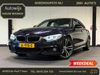 BMW 4-serie Gran Coupé 418i Centennial High Executive|LED|M, Auto's, BMW, Gebruikt, Lichtsensor, Zwart, Bedrijf