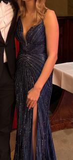 Galajurk Maat 36/38, Kleding | Dames, Jurken, Ophalen of Verzenden, Gedragen, Maat 38/40 (M), Blauw