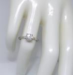 Verloving ring, Natuurlijke Diamant, Certificaat, 16.7 mm, Verzenden, Geen, Nieuw, Kleiner dan 17