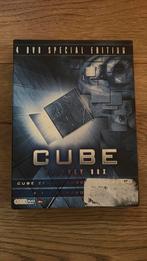 Cube Trilogy Box met deel 1, 2: Hypercube en 3: Cube Zero., Vanaf 16 jaar, Ophalen of Verzenden, Zo goed als nieuw, Vampiers of Zombies