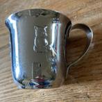 Vintage Gero rvs kinderbeker - olifant poes beer, Antiek en Kunst, Ophalen of Verzenden