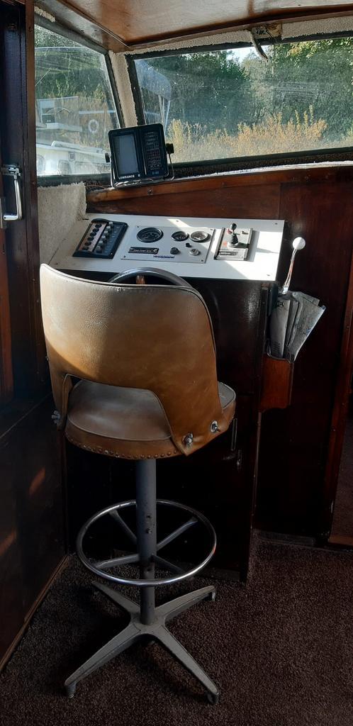 Staal boot, Watersport en Boten, Motorboten en Motorjachten, Gebruikt, Staal, 9 tot 12 meter, Diesel, Binnenboordmotor, 30 tot 50 pk