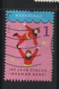 ‹(•¿•)› nl j0633 circus renz, Verzenden, Na 1940, Gestempeld
