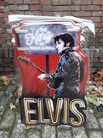 metalen wandbord ELVIS, Verzamelen, Muziek, Artiesten en Beroemdheden, Ophalen, Nieuw, Overige typen