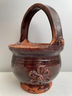 19e eeuwse Toscaanse terracotta warmer, Ophalen of Verzenden