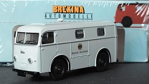Elektrowagen Paketwagen Reichsbahn 1:87 Brekina Starline Pol, Hobby en Vrije tijd, Modelauto's | 1:87, Nieuw, Brekina, Verzenden