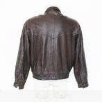 Mooie Soepele Leren AM2 Heren Jas* (M) € 80,-, Kleding | Heren, Jassen | Winter, AM2, Bruin, Maat 48/50 (M), Ophalen of Verzenden