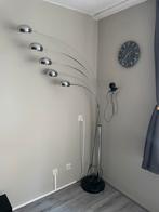 Vloerlamp chroom, Ophalen, Metaal, 150 tot 200 cm, Marmer