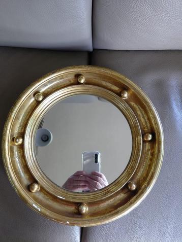 Ronde wandspiegel - stijl butlerspiegel - regencystijl beschikbaar voor biedingen