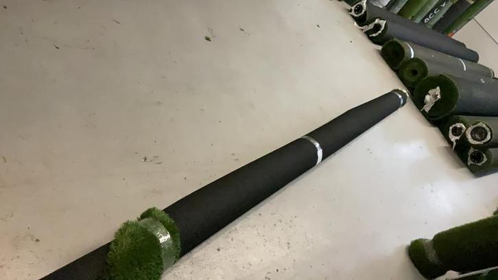 Kunstgras 1,60x4 40mm, Tuin en Terras, Gras en Kunstgras, Zo goed als nieuw, 20 m² of meer, Ophalen