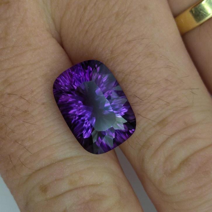 Top Kwaliteit Amethist 10.60 karaat - Edelstenen, Sieraden, Tassen en Uiterlijk, Edelstenen, Nieuw, Ophalen of Verzenden