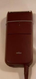 Vintage Braun scheerapparaat, werkt prima, Scheren en Epileren, Onbekend, Ophalen of Verzenden, Zo goed als nieuw