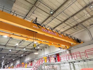 Bovenloopkraan Konecranes 14.250 mm/15 ton/2011/nieuwstaat beschikbaar voor biedingen