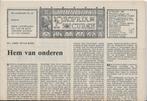 Propria Cures - 29 maart 1980. Met o.a. Ischa Meijer., Gelezen, Ophalen of Verzenden