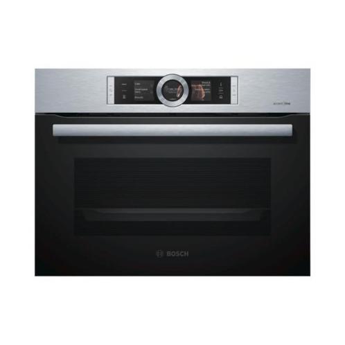 Bosch CMG856NS2 Combi-stoomoven, TouchDisplay, Nieuw in doos, Witgoed en Apparatuur, Ovens, Nieuw, Inbouw, Oven, 45 tot 60 cm
