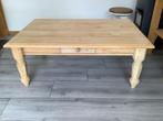 Grenen salontafel blank geschuurd, Huis en Inrichting, Tafels | Salontafels, Ophalen, 100 tot 150 cm, 50 tot 100 cm, Zo goed als nieuw
