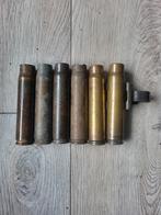 6 x 20mm hulzen, Ophalen of Verzenden, Duitsland, Hulzen of Bodemvondsten