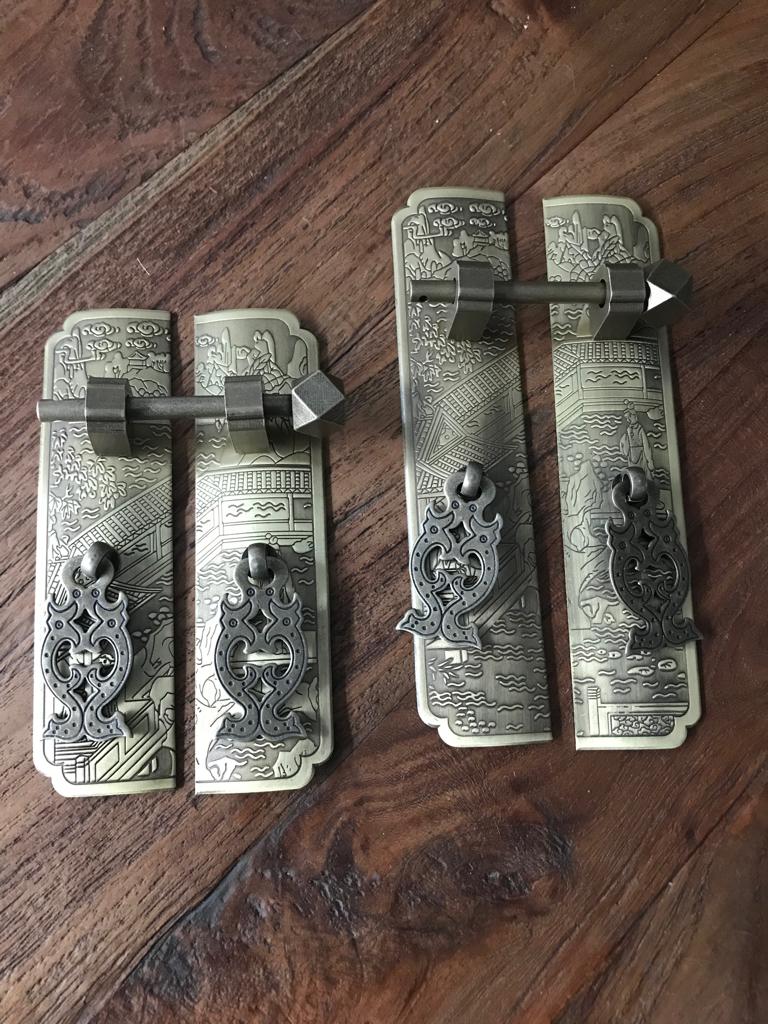 Chinees beslag voor chinese bruidskast of oosterse kast, Huis en Inrichting, Woonaccessoires | Overige, Verburgt Vintage, Nieuw