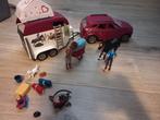 Schleich complete set trailer, Ophalen of Verzenden, Zo goed als nieuw