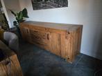 Goossens Eiken dressoir, Ophalen, Zo goed als nieuw, 25 tot 50 cm, 200 cm of meer