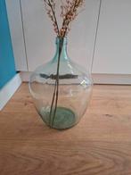 Twee grote gistvazen 25 liter, Ophalen, Blauw, Minder dan 50 cm, Glas
