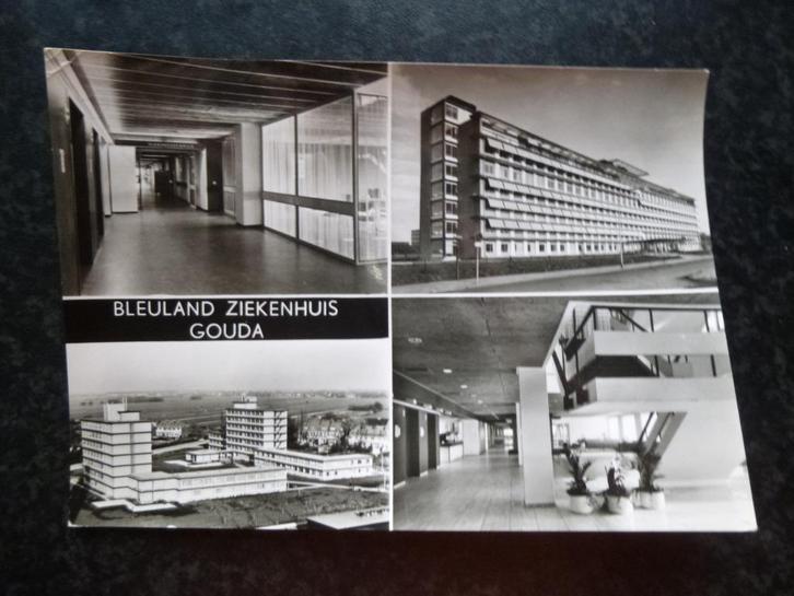 GOUDA  Bleuland ziekenhuis, Verzamelen, Ansichtkaarten | Nederland, Zuid-Holland, Verzenden