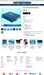 Kove K4 400 4 kanaals versterker, Gebruikt, ., Kove, Ophalen of Verzenden