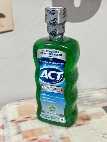 ACT Anticariës Fluoride Spoeling Munt mondspoeling 532ml beschikbaar voor biedingen