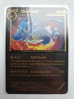 Charizard Plasma Storm 136/135 Metalen Pokemon kaart zwart, Ophalen of Verzenden, Nieuw, Losse kaart