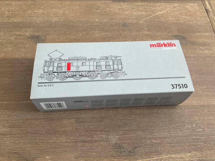 Marklin 37510 Ae 3/6 II SBB digitaal in de ovp, Hobby en Vrije tijd, Modeltreinen | H0, Zo goed als nieuw, Locomotief, Wisselstroom