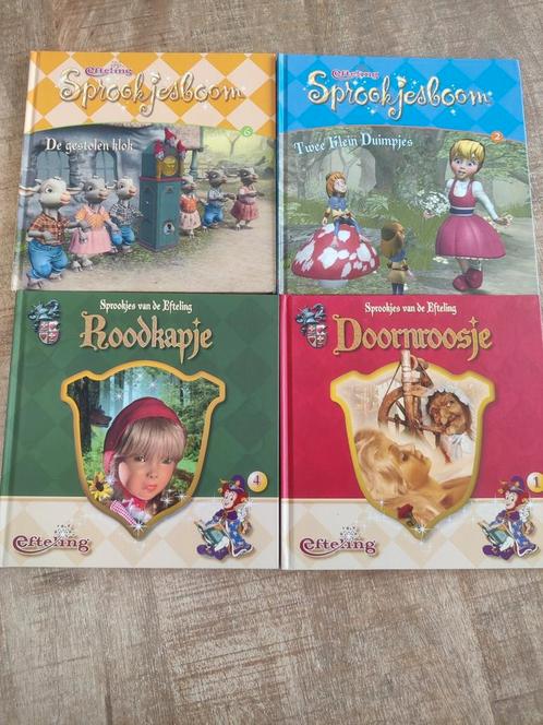 4 Sprookjes van de Efteling. Doornroosje. Roodkapje boom, Boeken, Sprookjes en Fabels, Zo goed als nieuw, Ophalen of Verzenden