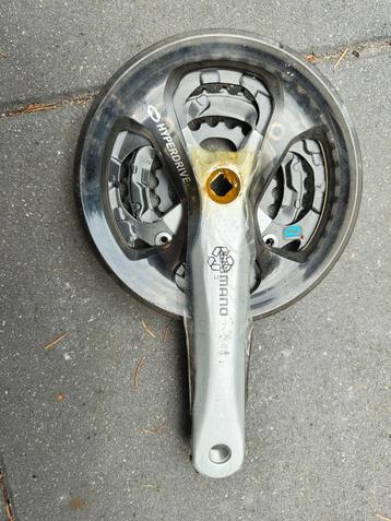 Shimano Crankarm rechts 170 mm Zilver beschikbaar voor biedingen