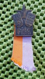 Medaille - K.N.G.V mars , 30km 6-10-1935 H/S Hoogezand en..S, Postzegels en Munten, Penningen en Medailles, Nederland, Ophalen of Verzenden