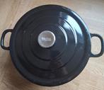 Van Kempen en Begeer Braadpan / Dutch Oven - 24cm, Gietijzer, Ophalen of Verzenden, Zo goed als nieuw, Keramische plaat