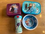 Frozen broodtrommels, beker en kommetje, Diversen, Schoolbenodigdheden, Ophalen, Gebruikt