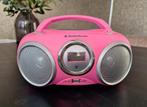 Radio /cd-speler AudioSonic roze, Ophalen of Verzenden, Gebruikt
