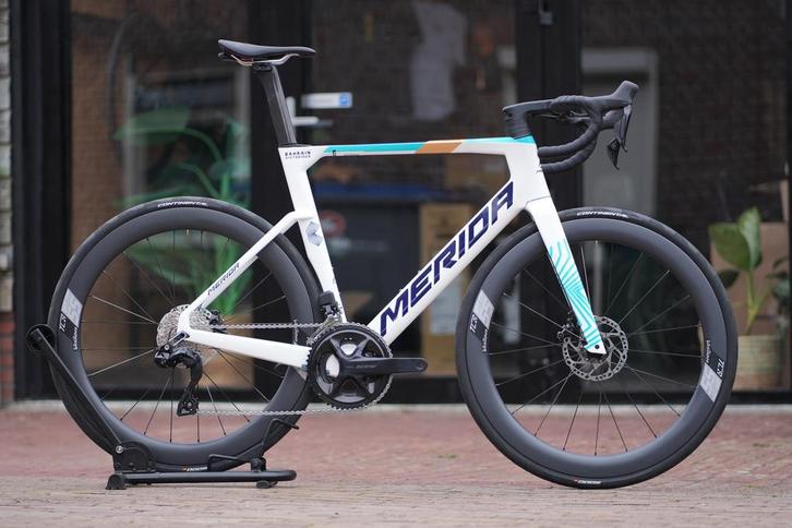 Merida Reacto 5000 XS  M L XL Di2 105 Disc AANBIEDING NIEUW!, Fietsen en Brommers, Fietsen | Racefietsen, Nieuw, Overige merken