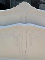 Wit Brocante 1 persoons bed, Huis en Inrichting, Slaapkamer | Bedden, Ophalen, Gebruikt, 90 cm, Eenpersoons