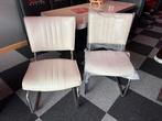 2 nieuwe Bel Air stoelen CO27 off white halve prijs, Ophalen, Twee, Belair.com, Wit