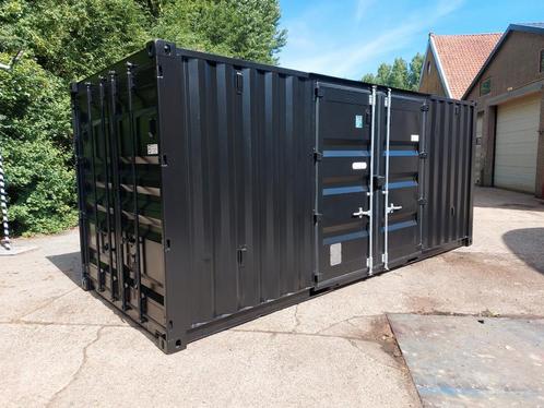 20 ft zeecontainer A-kwaliteit extra zijdeuren nieuwbouw, Zakelijke goederen, Machines en Bouw | Keten en Containers, Ophalen of Verzenden