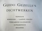 Guido Gezelles Dichtwerken, deel twee, Gelezen, Ophalen of Verzenden, Guido Gezelle, Eén auteur