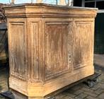 Toonbank, Bar, patine, zinken blad, koperen rand,geldlade, Ophalen